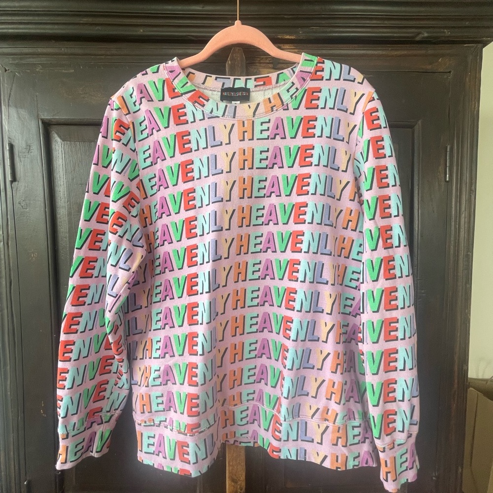 RARE Hayley Elsaesser “Heavenly” Sweater READ DESCRIPTION